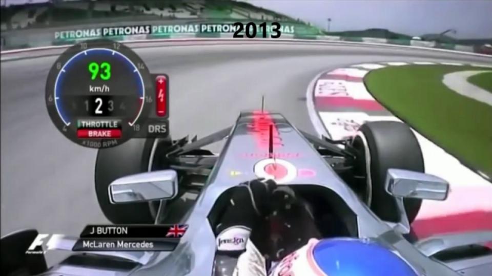 Takhle se měnil výhled pilotů Formule 1 posledních 40 let